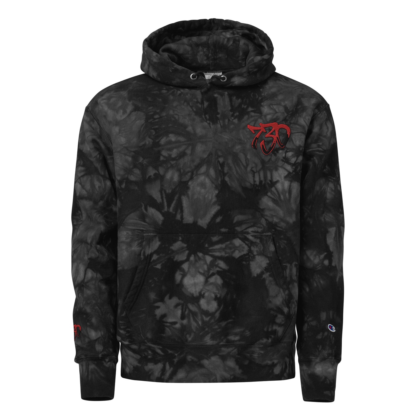730Dips x Champion tie-dye hoodie
