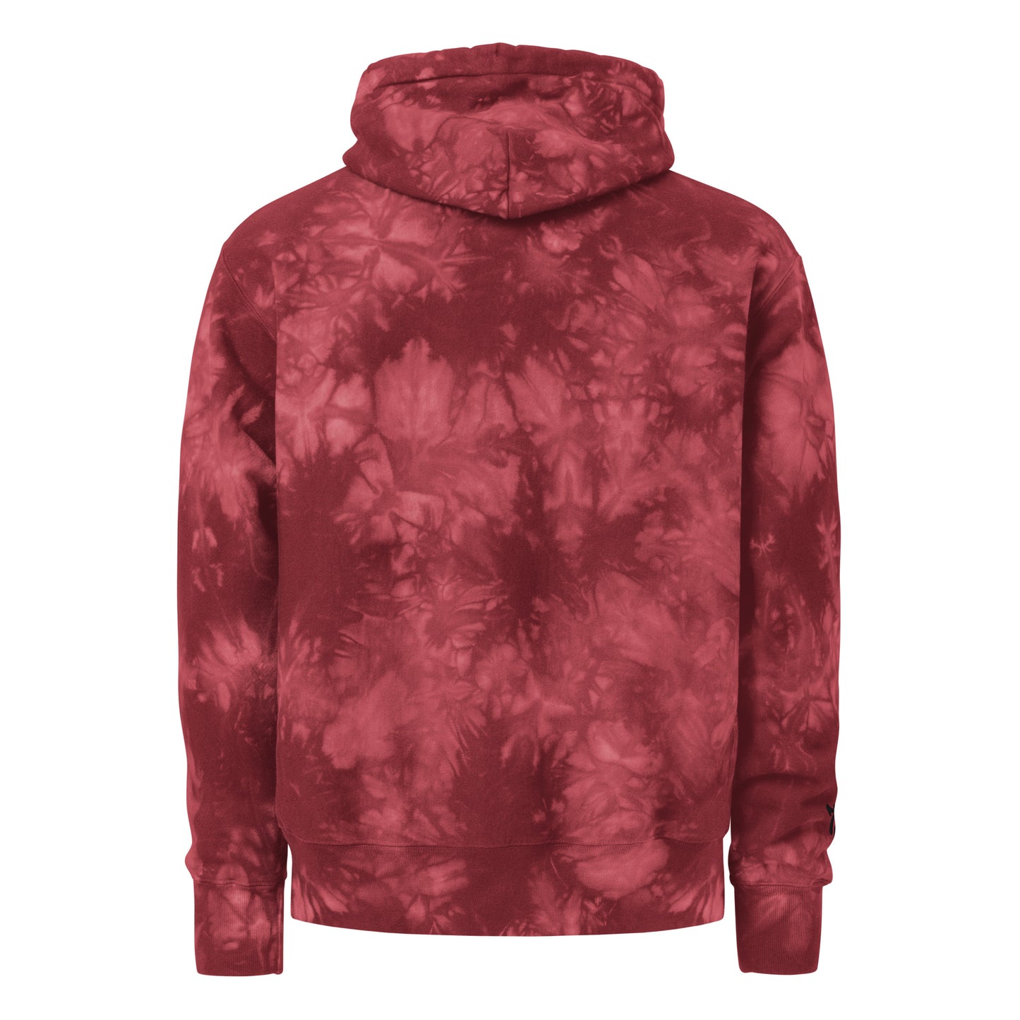 730Dips x Champion Red tie-dye hoodie