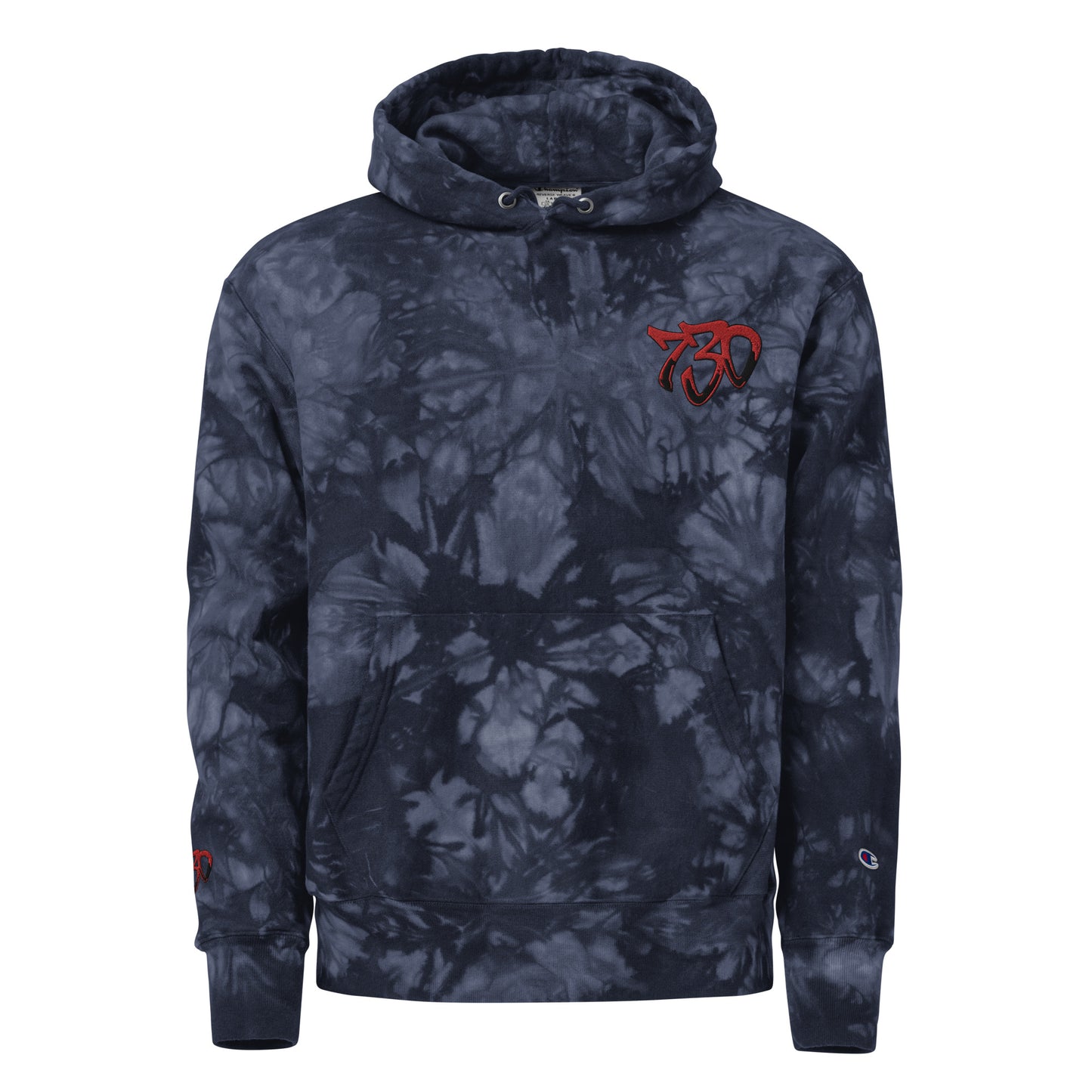 730Dips x Champion tie-dye hoodie