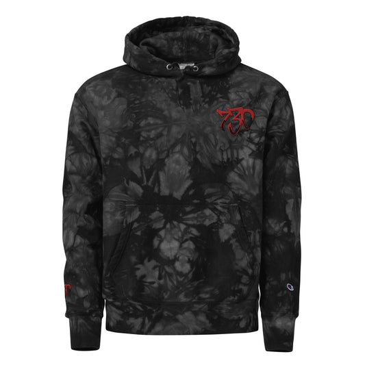 730Dips x Champion tie-dye hoodie
